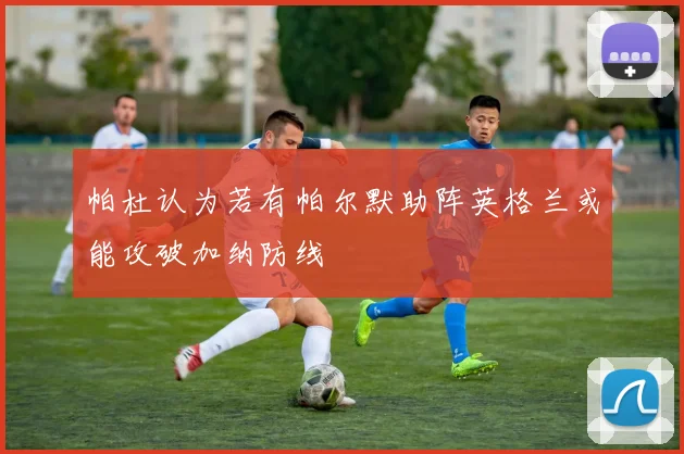 帕杜认为若有帕尔默助阵英格兰或能攻破加纳防线